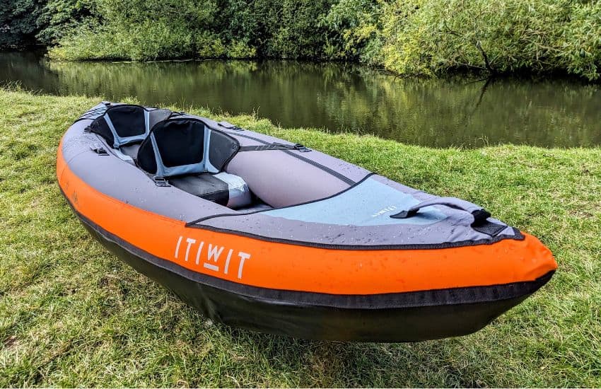 Decathlon Itiwit 100 touring inflatable kayak