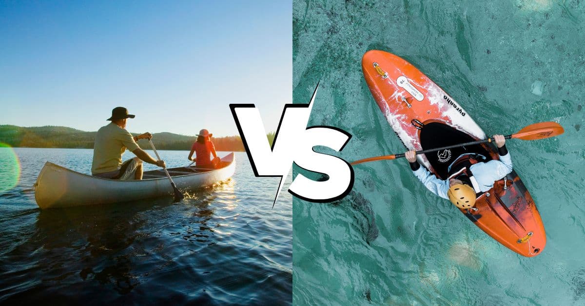 Canoe vs Kayak