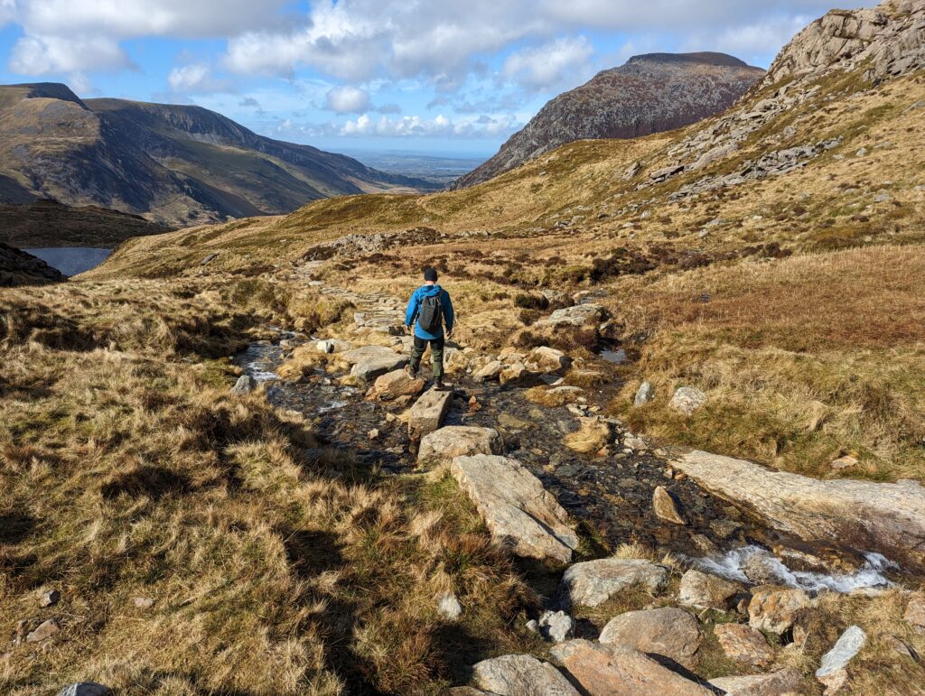 Me (Steve Cleverdon) Hiking in Snowdonia National Park 