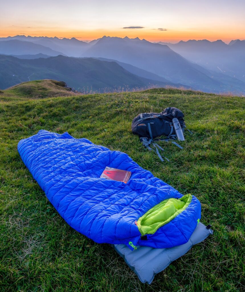 Sleep system for wild camping