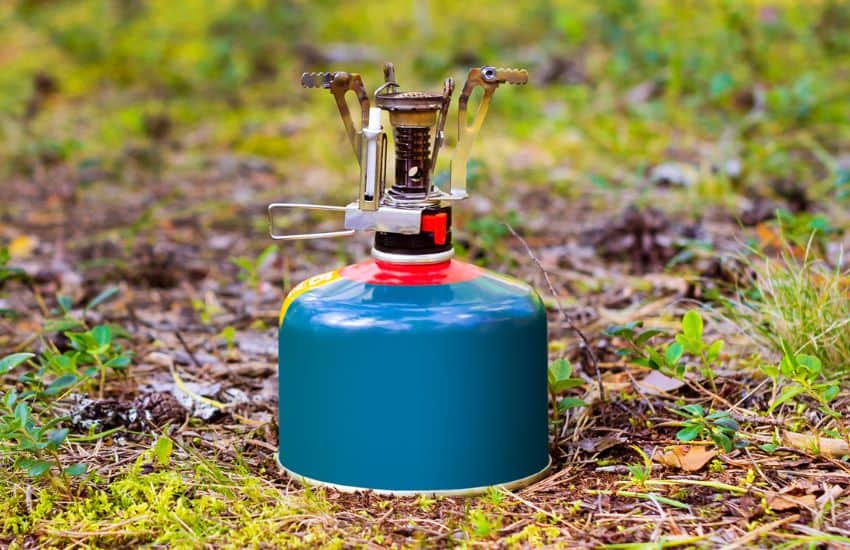 Camping Gas Fuel Types - Gas Canister
