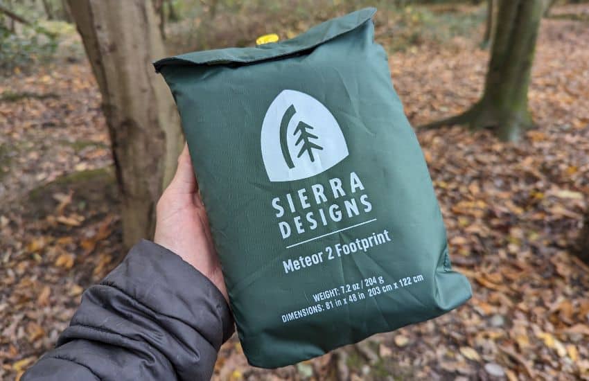 What is a tent footprint - Footprint for Sierra Designs Tent
