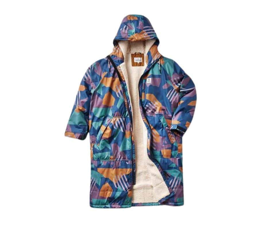 Passenger Waves Recycled Sherpa Lined Changing Robe