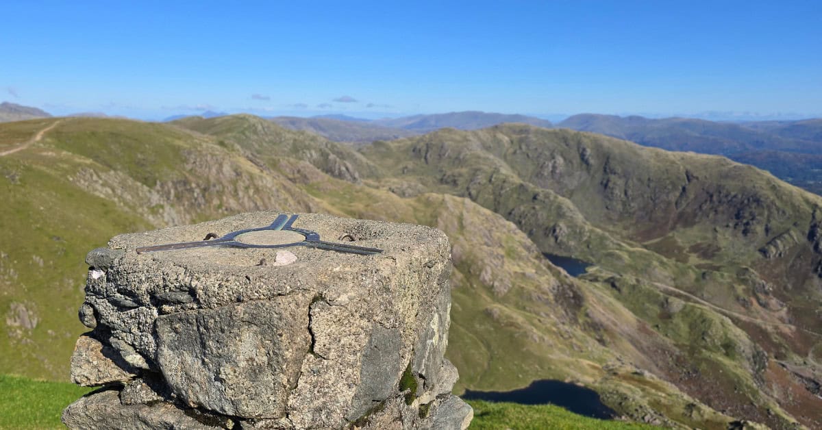 Old Man of Coniston Old Man of Coniston Trig at Summit